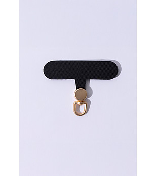 Държач за телефон със златист детайл снимка