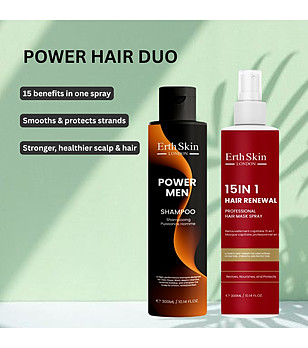 Комплект от шампоан за мъже и маска за коса снимка