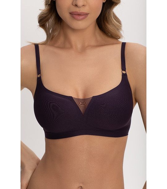 Сутиен без банели във виолетов нюанс Second Skin  снимка