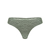 Прашки Lacy Skin в цвят маслина-3 снимка