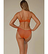 Бикини в оранжев нюанс FELINE с широки ленти встрани-1 снимка