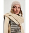 Дамска шапка в бежово с рипс Z-CZ-4813-1 снимка