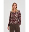 Дамска блуза с пейсли принт -1 снимка