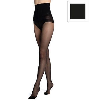 Черен моделиращ чорапогащник 20 DEN HOLD IN снимка