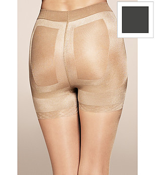 Дамски чорапогащник HOLD UP 40 DEN в цвят графит моделиращ снимка