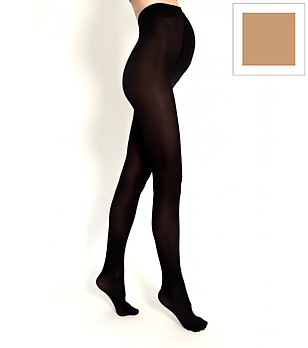 Чорапогащник за бременни MAMMA DONNA 50 DEN в цвят камел снимка