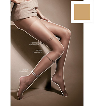 Чорапогащник RELAX 20 DEN в цвят визон с компресия снимка