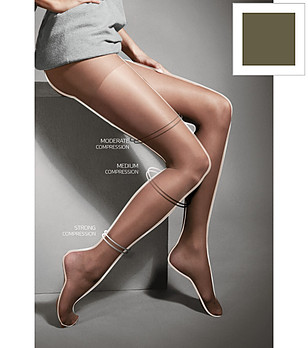 Чорапогащник в сив нюанс 40 DEN RELAX с компресия снимка