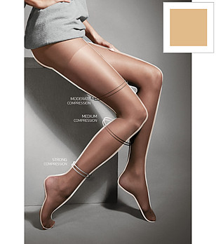 Чорапогащник RELAX 40 DEN в телесен цвят с компресия снимка