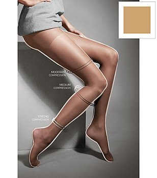 Чорапогащник RELAX 40 DEN в цвят визон с компресия снимка