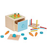 Дървена кутия за обучение Монтесори 4 в 1-2 снимка