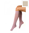 Чорапи до коляното в цвят пясък 40 DEN KATRIN-1 снимка