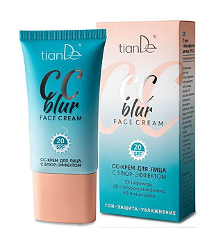 CC крем с блюр ефект SPF 20 50 гр. снимка