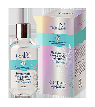 Хиалуронов гел-лосион за лице и тяло 220 мл снимка