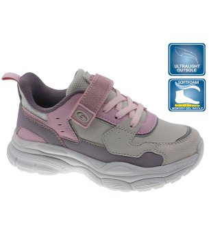 Маратонки в сиво и лилаво снимка