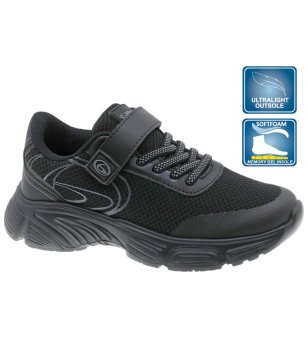 Черни маратонки с велкро снимка