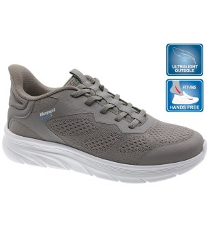 Сиви дамски маратонки със система Fit-ins за лесно обуване снимка