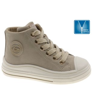 Бежови боти с цип снимка