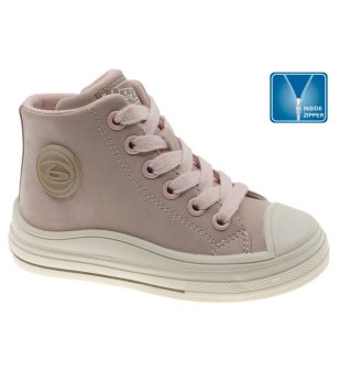 Детски боти в цвят пудра снимка