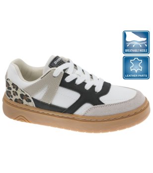 Черно-бели сникърси с подсилена предна част снимка