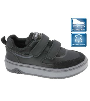 Черни сникърси с велкро снимка