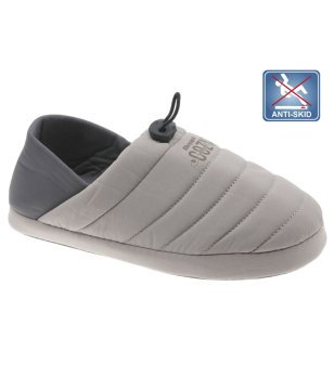 Дамски сиви пантофи с неплъзгаща се подметка снимка
