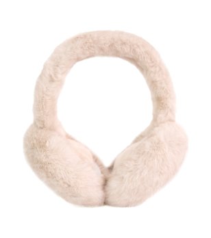 Тъмнокафяви светлобежови ушанки KEYLA снимка