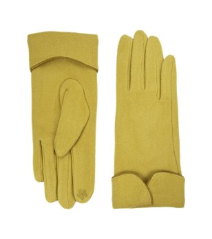 Дамски ръкавици в цвят лайм Ranua снимка