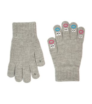 Сиви еластични ръкавици SHOCKED снимка