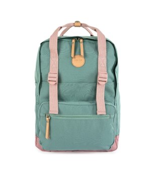 Раница Study M в тюркоаз и светлорозово снимка