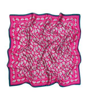 Цикламен шал с пейсли принт FANCY снимка