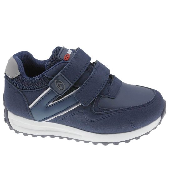 Тъмносини ежедневни сникърси с велкро снимка