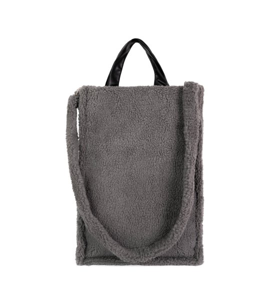 Чанта RAMEA в цвят графит с подвижна презрамка снимка