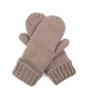 Светлокафяви ръкавици с един пръст и връзка TRINA-3 снимка