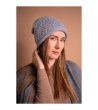 Сива шапка HANYA с удължена кройка-1 снимка