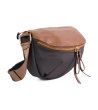 Чанта за кръста в графит и кафяво Camisa-3 снимка