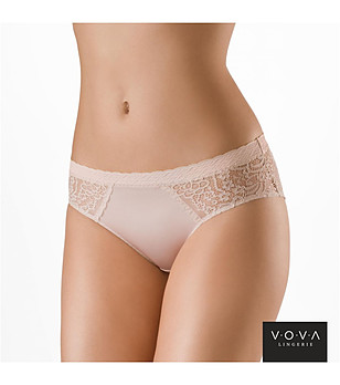 Бикини в бежов нюанс с дантела PATRICE снимка