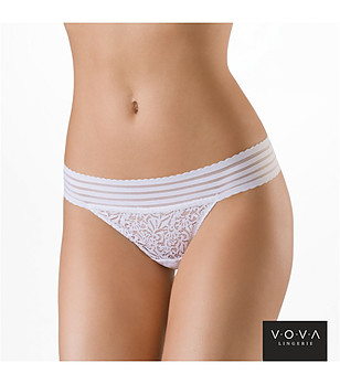 Бели дантелени прашки PAOLA снимка