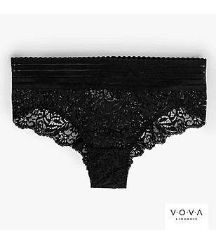 Черни дантелени бикини PAOLA снимка