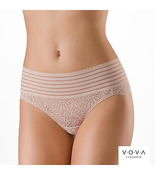 Дантелени бикини в бежов нюанс PAOLA снимка