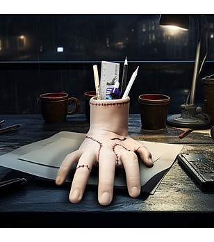 Моливник във форма на ръка „Thing“ снимка