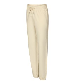 Спортно долнище в цвят екрю с памук снимка