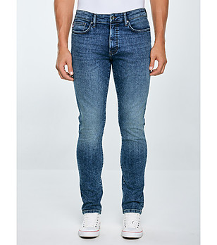 Сини памучни мъжки дънки Tеrry снимка