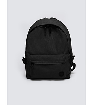 Черна текстилна раница NICOLO снимка