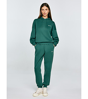 Зелено спортно долнище снимка