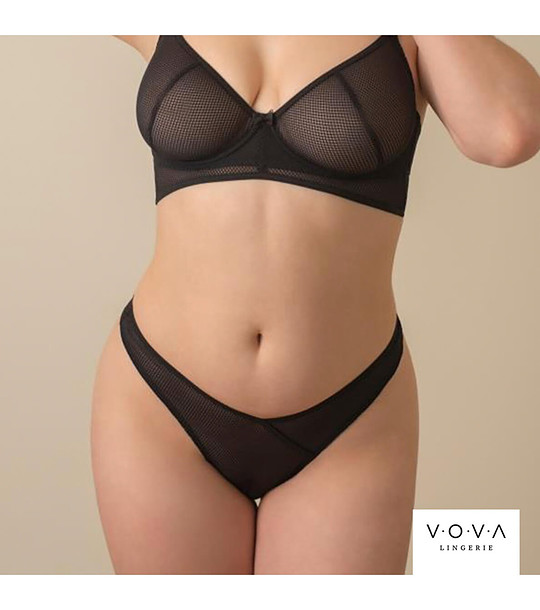 Черни прашки със средна талия SIVA снимка