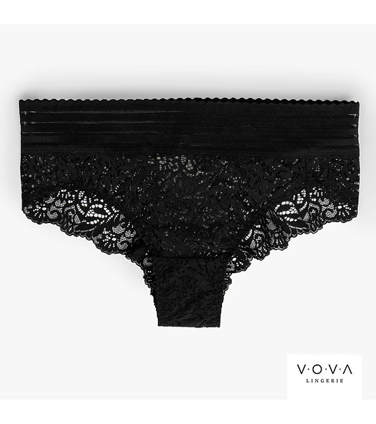 Черни дантелени бикини PAOLA снимка