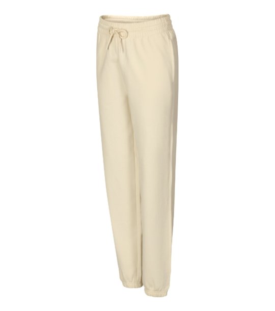 Спортно долнище в цвят екрю с памук снимка