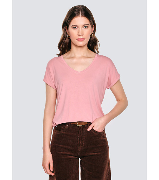 Розова дамска тениска VALERIA  снимка