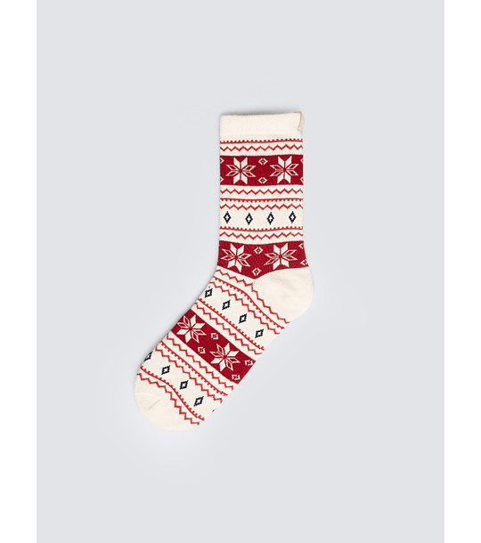 Дамски дълги чорапи с фигурален десен LONG LONG WOMEN снимка